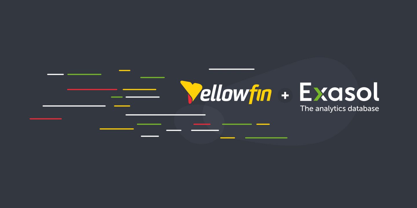 YellowfinはExasolとのパートナーシップを強化し、顧客に卓越したアナリティクスパフォーマンスを提供