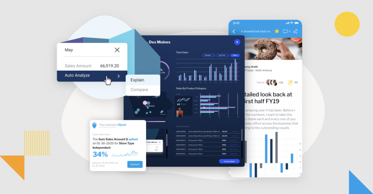 ビジネスインテリジェンスプラットフォーム対組み込みアナリティクスソフトウェア: 違いは何か？
