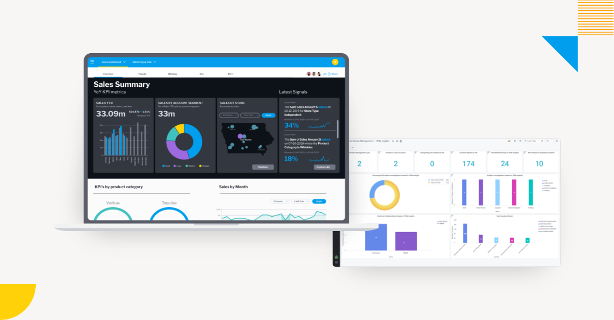 Yellowfin 対 Grafana Helix: BMC Smart Reporting ユーザーに最適なのはどちらか？