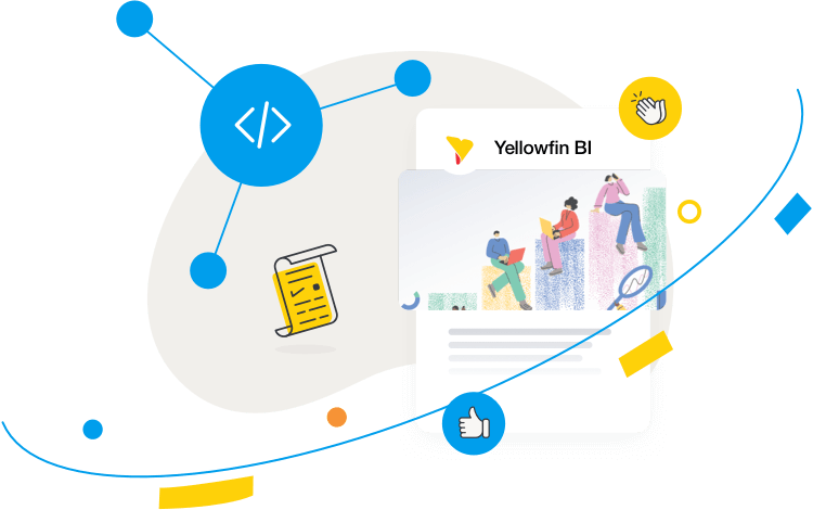 Share your data stories everywhere Share your data stories everywhere
