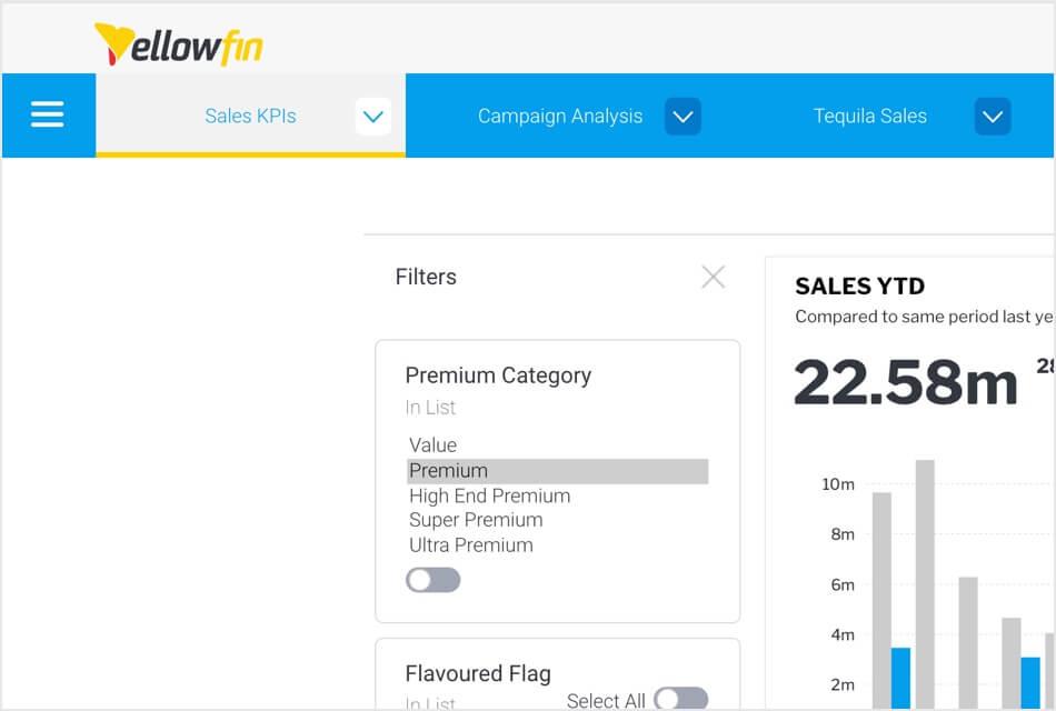 Dashboard Tab Menu improvements