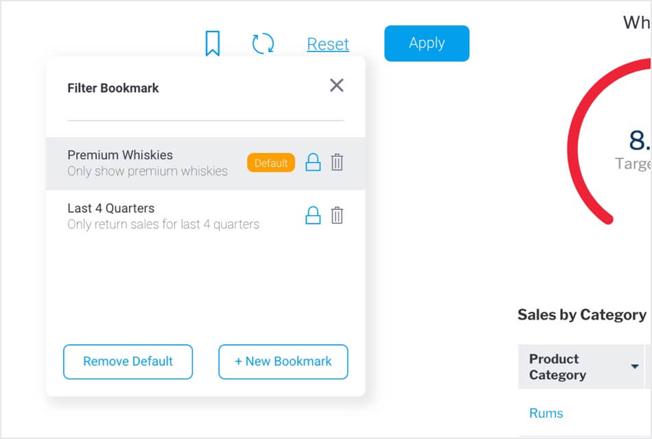 Improved Filter Bookmarks
